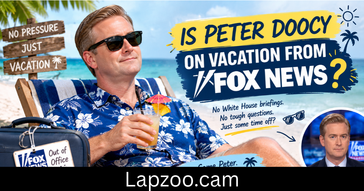 is peter doocy on vacation from fox news