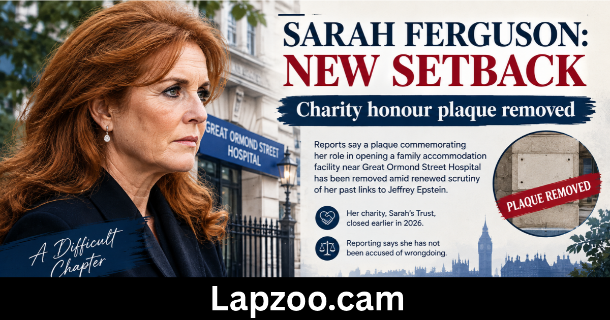 what is the sad news about sarah ferguson